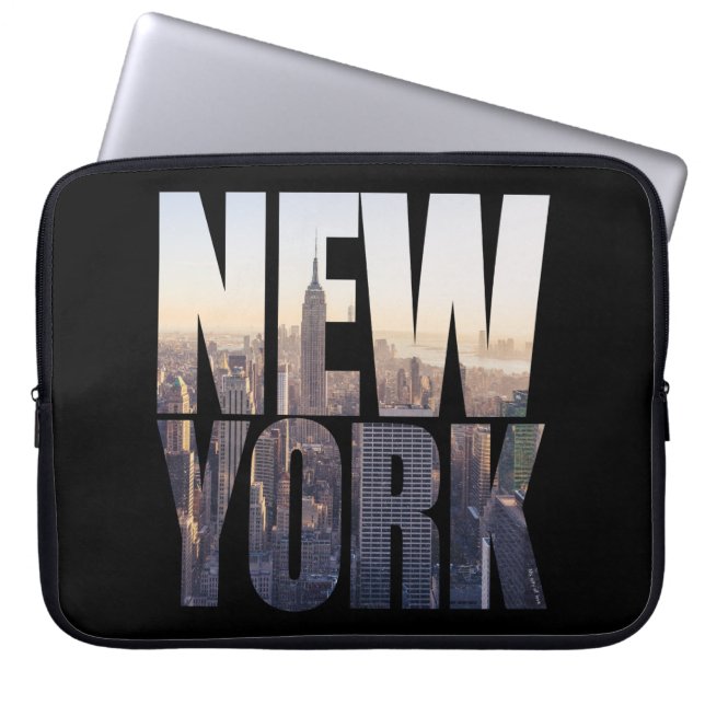 Housse Pour Ordinateur Portable Camiseta New York - Ma ville d'amour (Devant)