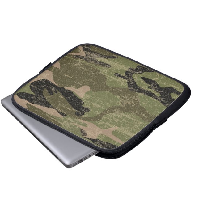 Housse Pour Ordinateur Portable Camo défraîchi (Devant bas)