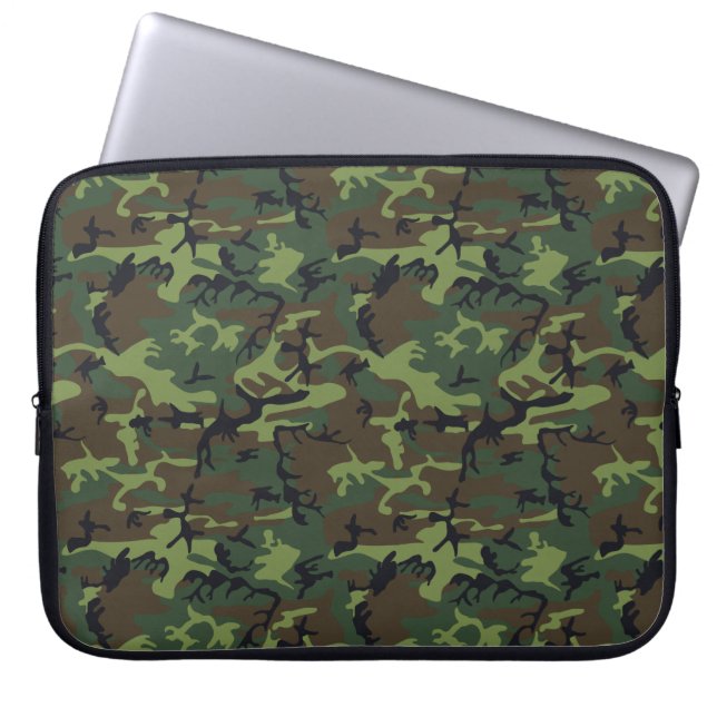 HOUSSE POUR ORDINATEUR PORTABLE CAMOFLAGE HUNTING (Devant)