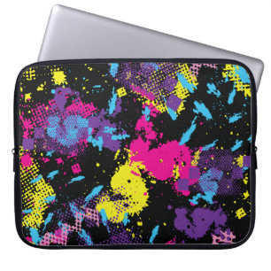 Housse Pour Ordinateur Portable Camouflage classique : Motif Vintage sans couture