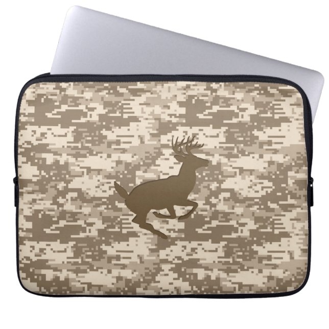 Housse Pour Ordinateur Portable Camouflage numérique du désert Couverture Motif de (Devant)