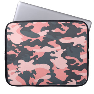Housse Pour Ordinateur Portable Camouflage rose : Motif Vintage classique