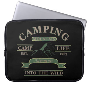 Housse Pour Ordinateur Portable Camping extérieur vie de camping