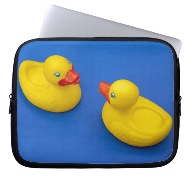 Housse Pour Ordinateur Portable Canard en caoutchouc (Devant)