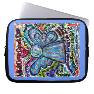 Housse Pour Ordinateur Portable Cancer coloré ne peut pas Angel Ordinateur Sleeve