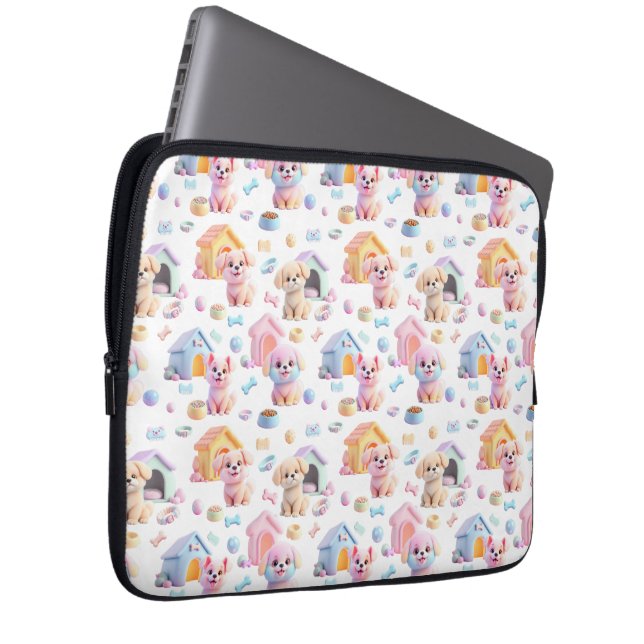 Housse Pour Ordinateur Portable Canine (Devant droit)