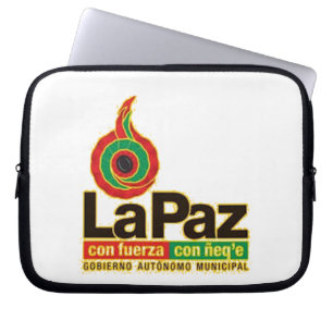 Housse Pour Ordinateur Portable Capa para portable La Paz con fuerza con ñeq'e