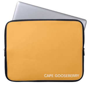 Housse Pour Ordinateur Portable Cape Gooseberry yellow color name