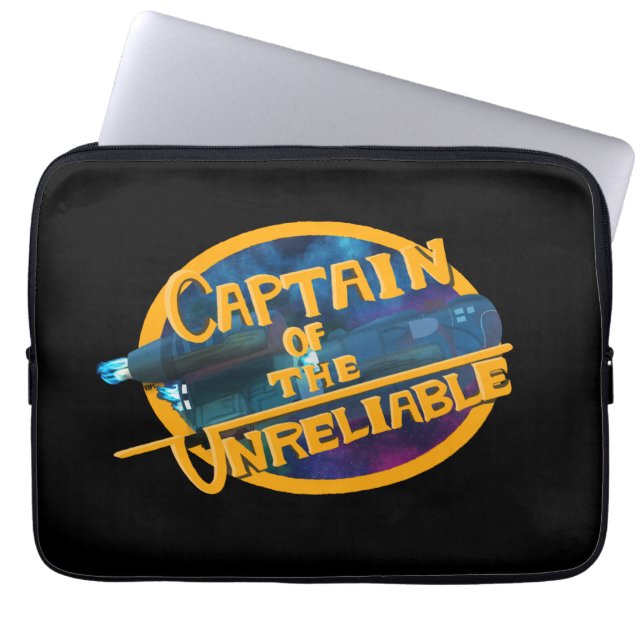 Housse Pour Ordinateur Portable Capitaine de l'Infiable (Devant)