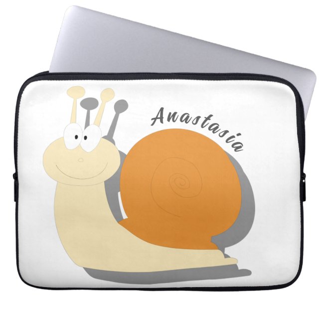 Housse Pour Ordinateur Portable Capsule Cartoon mignon Portable Personnalisé (Devant)