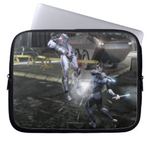 Housse Pour Ordinateur Portable Capture d'écran : Cyborg vs Nightwing 3