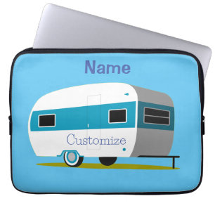 Housse Pour Ordinateur Portable Caravan Camper RV Thunder_Cove