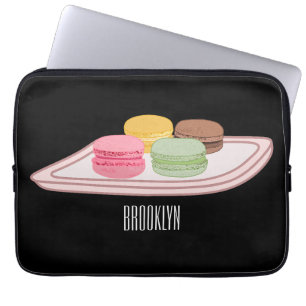Housse Pour Ordinateur Portable Caricature de Macaron