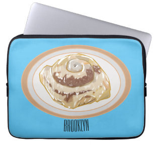 Housse Pour Ordinateur Portable Caricature en rouleau de cannelle