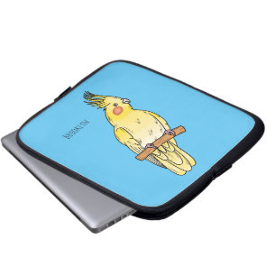 Housse Pour Ordinateur Portable Caricature pour oiseaux Cockatiel