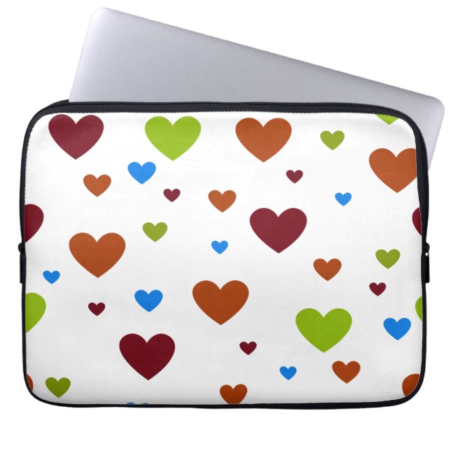 Housse Pour Ordinateur Portable Carnaval Coeurs de danse 1 (Devant)