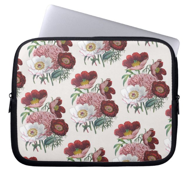 Housse Pour Ordinateur Portable Carnaval des fleurs (Devant)