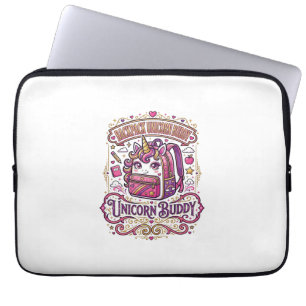 Housse Pour Ordinateur Portable Cartable Licorne Copain Licorne Conception De Merc