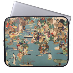 Housse Pour Ordinateur Portable Carte du monde en images