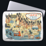 Housse Pour Ordinateur Portable Carte illustrée père Noël Cruz California<br><div class="desc">Découvrez cette carte illustrée de Père Noël Cruz, Californie, super cool. Que vous soyez une limace de banane ou que vous aimiez cette jolie ville de plage, montrez que vous êtes un fan avec cette pochette d'ordinateur portable cool. Et assurez-vous de consulter ma boutique pour plus de produits et de...</div>