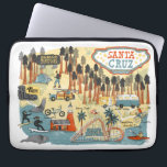 Housse Pour Ordinateur Portable Carte illustrée père Noël Cruz California<br><div class="desc">Découvrez cette carte illustrée de Père Noël Cruz, Californie, super cool. Que vous soyez une limace de banane ou que vous aimiez cette jolie ville de plage, montrez que vous êtes un fan avec cette pochette d'ordinateur portable cool. Et assurez-vous de consulter ma boutique pour plus de produits et de...</div>
