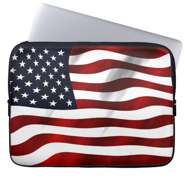 Housse Pour Ordinateur Portable Carte mini iPad Drapeau Américain (Devant)
