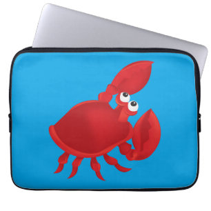 Housse Pour Ordinateur Portable Cartoon crab