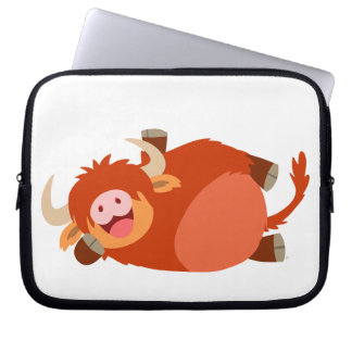 Housse Pour Ordinateur Portable Cartoon lazy mignon Hauteur de l'ordinateur portab