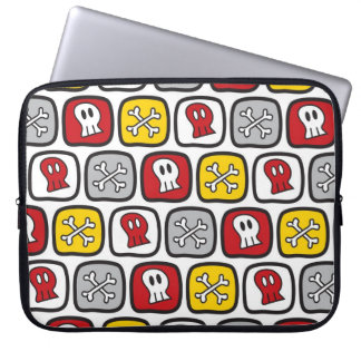 Housse Pour Ordinateur Portable Cartoon Pirate / Skeleton Skulls & Bones Fun Kid's