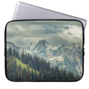 Housse Pour Ordinateur Portable Cascade nord : Majestic Mountain Peak.