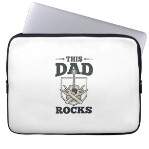 Housse Pour Ordinateur Portable Ce papa déchire avec un design de t-shirt de papa