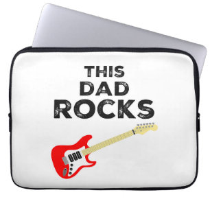 Housse Pour Ordinateur Portable Ce Papa Rocks