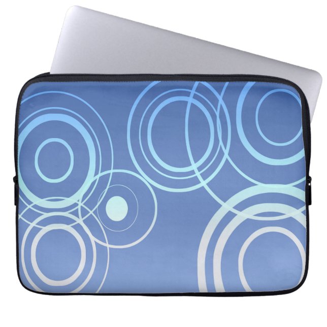 Housse Pour Ordinateur Portable Cercles (Devant)