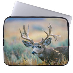 Housse Pour Ordinateur Portable Cerf Mule Buck Parc national de Grand Teton Wyom
