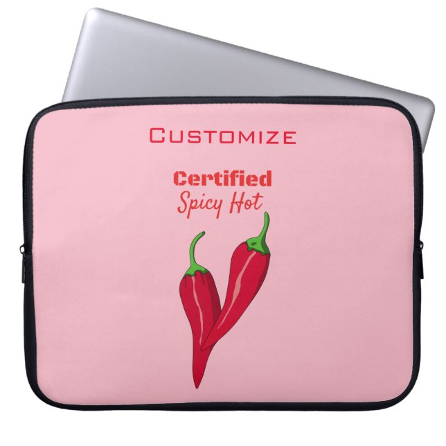 Housse Pour Ordinateur Portable Certifié Hot Thunder_Cove épicé (Devant)