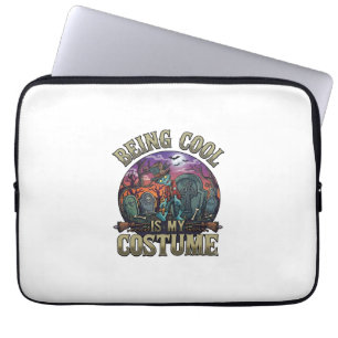 Housse Pour Ordinateur Portable C'est Cool Costume Halloween Zombie Cimetière_1