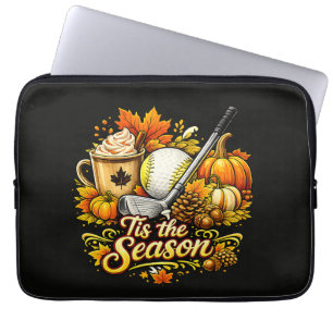 Housse Pour Ordinateur Portable C'est la saison Café épicé à la citrouille de golf