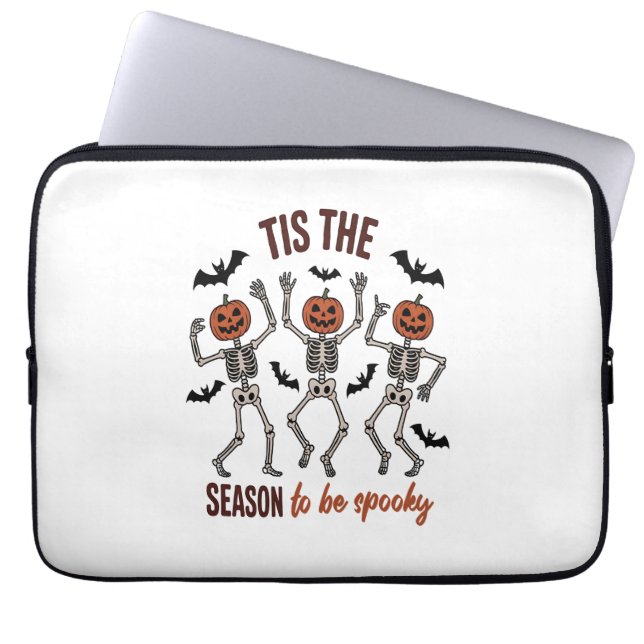 Housse Pour Ordinateur Portable Cette saison sera Éffrayante (Devant)