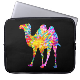 HOUSSE POUR ORDINATEUR PORTABLE CHAMEAU TIE DYE