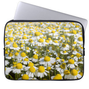 Housse Pour Ordinateur Portable Champ de camomille, Hongrie