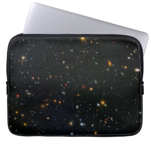 Housse Pour Ordinateur Portable Champ parallèle du cluster Galaxy Abell 370.