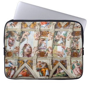 Housse Pour Ordinateur Portable Chapelle Sixtine Michel-Ange - Vatican, Rome, Ital