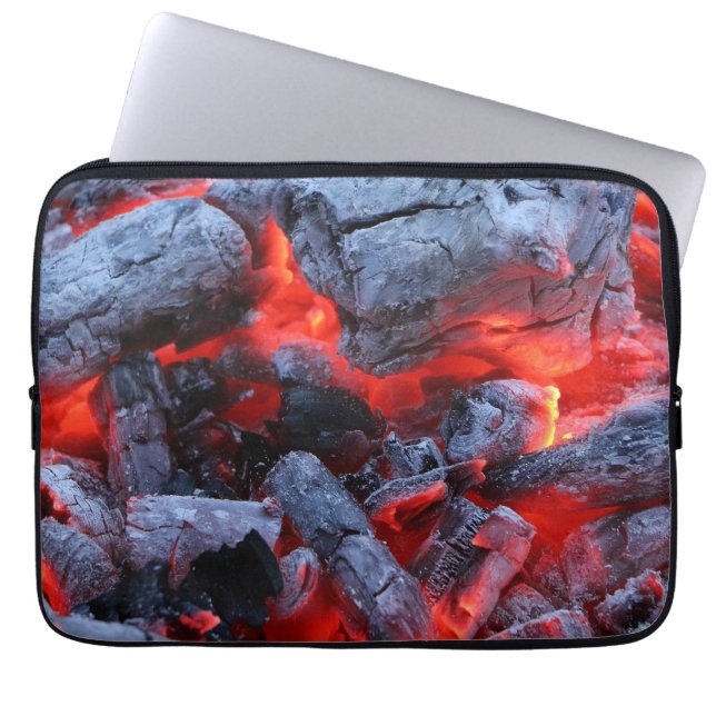 Housse Pour Ordinateur Portable Charbons chauds (Devant)