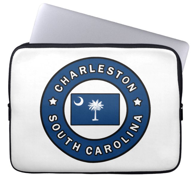 Housse Pour Ordinateur Portable Charleston Caroline du Sud (Devant)