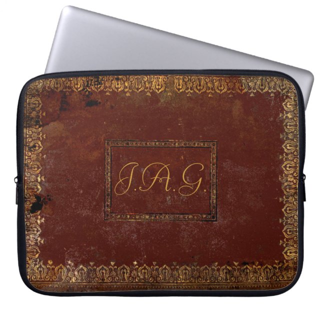 Housse Pour Ordinateur Portable Charme victorien de couvertures rustiques (Devant)