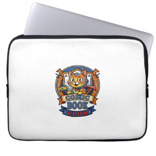 Housse Pour Ordinateur Portable Chat de Bande Dessinée Idée Cadeau pour Maman - Ch