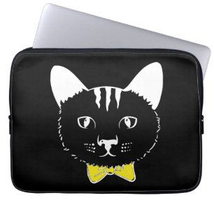 Housse Pour Ordinateur Portable Chat drôle mignon