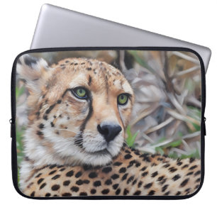 Housse pour ordinateur portable Chat Guépard Natur
