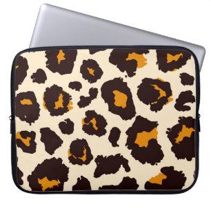 Housse Pour Ordinateur Portable Cheetah Skin, Texture Poster de animal.