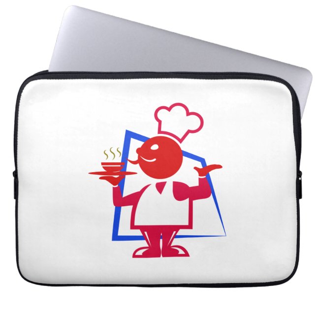 Housse Pour Ordinateur Portable Chef (Devant)